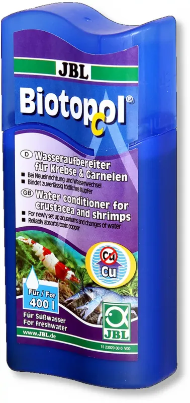 Wasseraufbereiter für Garnelen und Co - Biotopol C -JBL