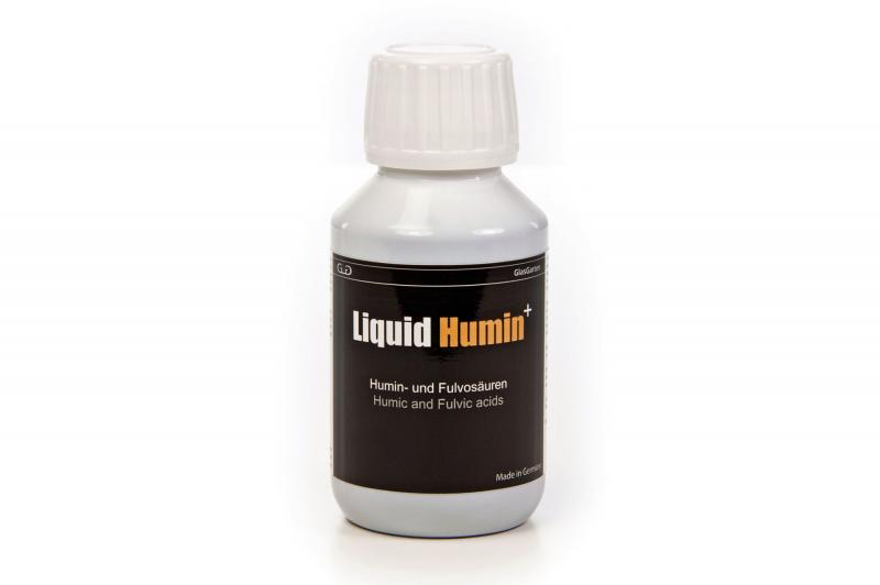 GlasGarten Liquid Humin 100 ml – Natürliches Schwarzwasser für gesunde Garnelen, Fische und Wirbellose