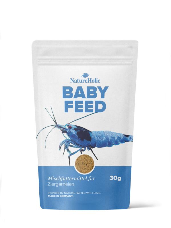 NatureHolic - Babyfeed Aufzuchtgarnelenfutter - 30 g
