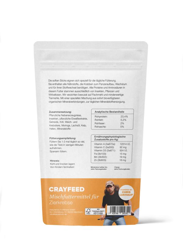 Preview: NatureHolic - Crayfeed Krebsfutter - 30 g