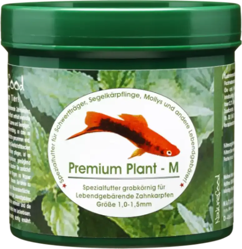 Premium Plant M von Naturefood für Guppys, Platys und Mollys