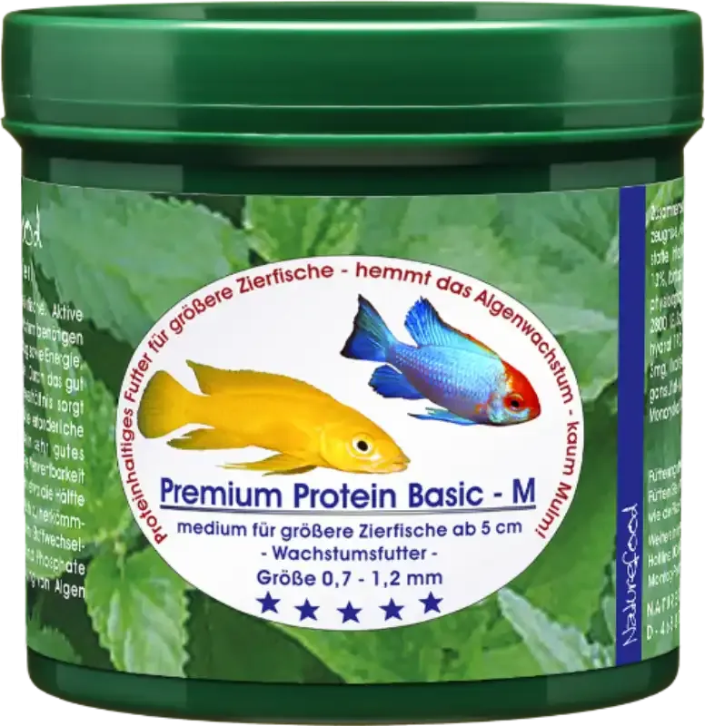 Naturefood PREMIUM Protein Basic M – für ausgewachsene karnivore Zierfische