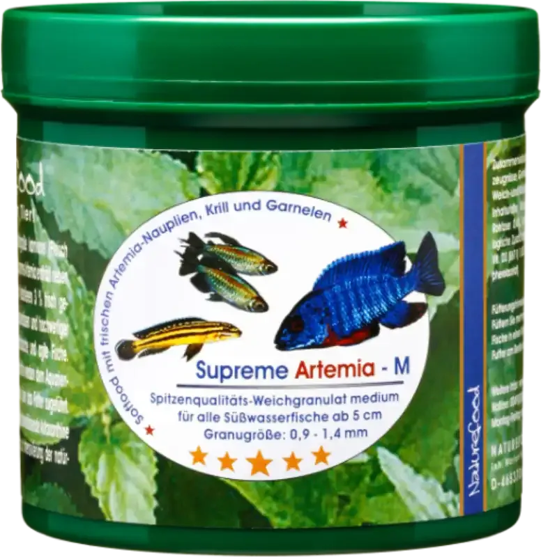 Granulatfutter mit Artemia als Weichgranulat von Naturefood
