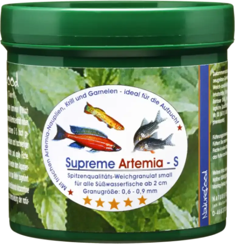 Weichgranulatfutter mit Artemia als Weichgranulat von Naturefood