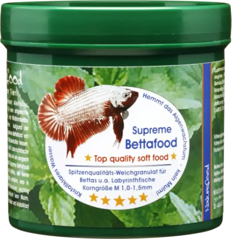 Futter für Kampffische, exact auf die Bett's abgestimmt von Naturefood