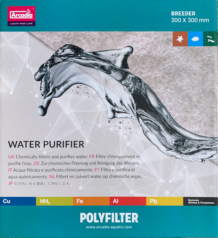 Polyfilter - Arcadia - chemischer Wasserfilter