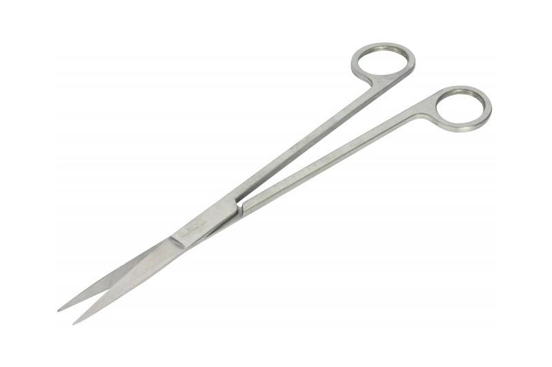 Aquariumschere gerade - Edelstahl - 25 cm