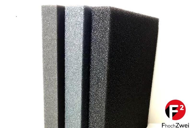 Filtermatte 50 x 50 cm schwarz