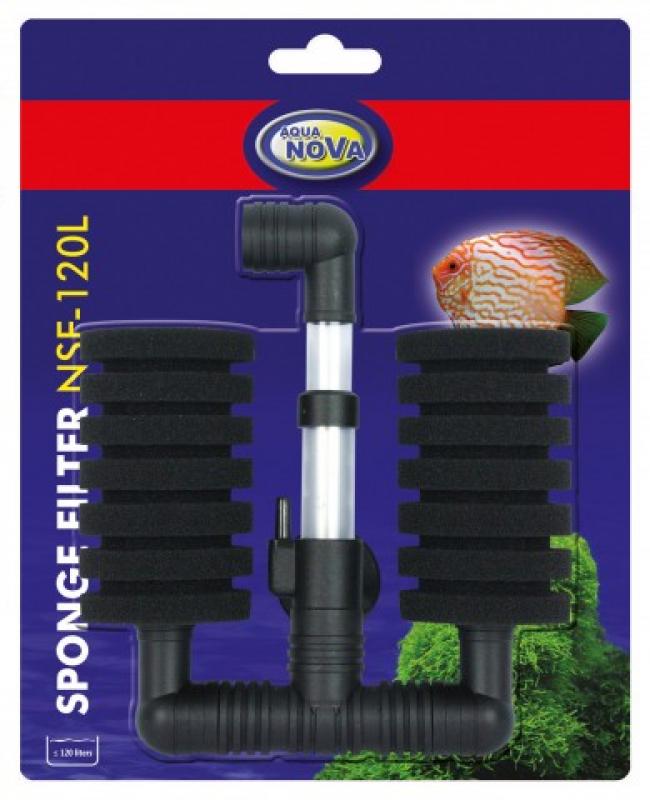 Aqua Nova Doppelter Schwammfilter NSF-120L