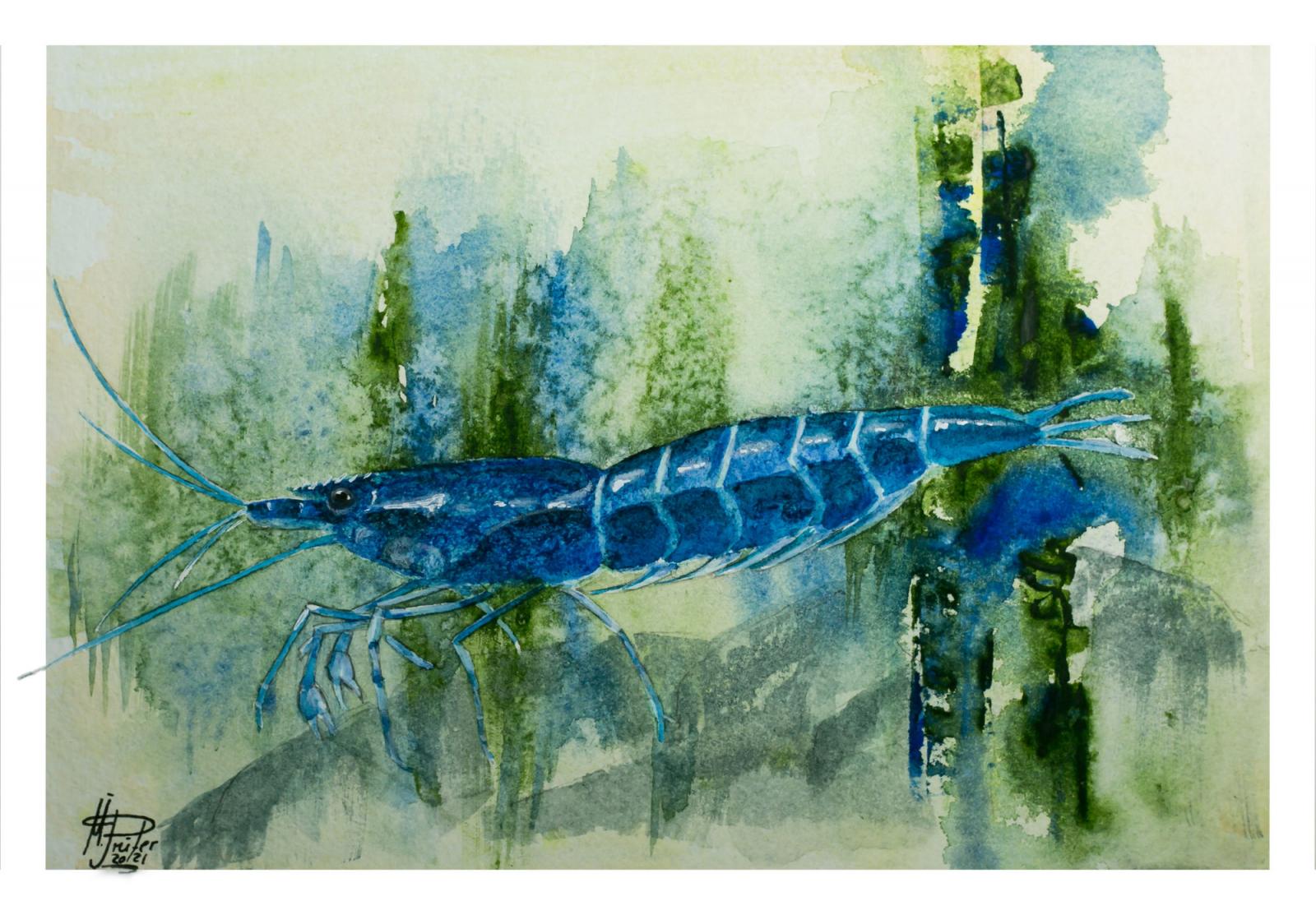 Aquarell Blue Dream