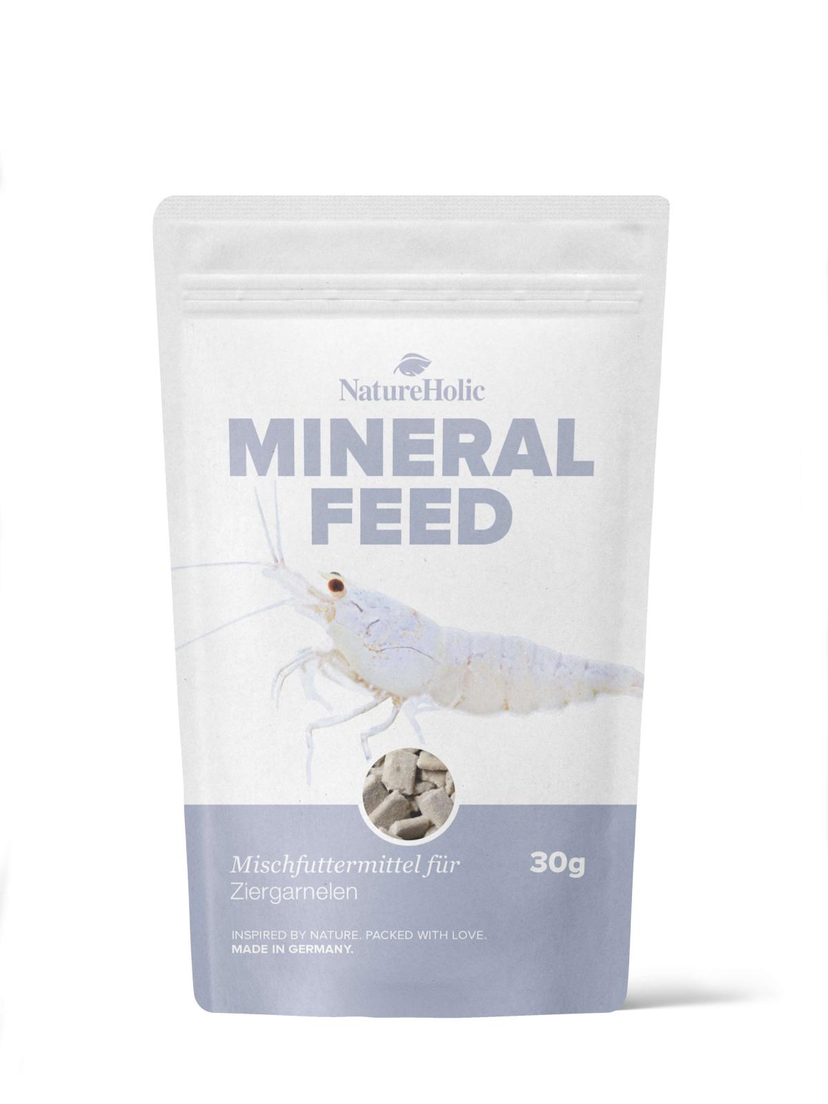 NatureHolic - Mineralfeed Garnelenfutter - 30 g