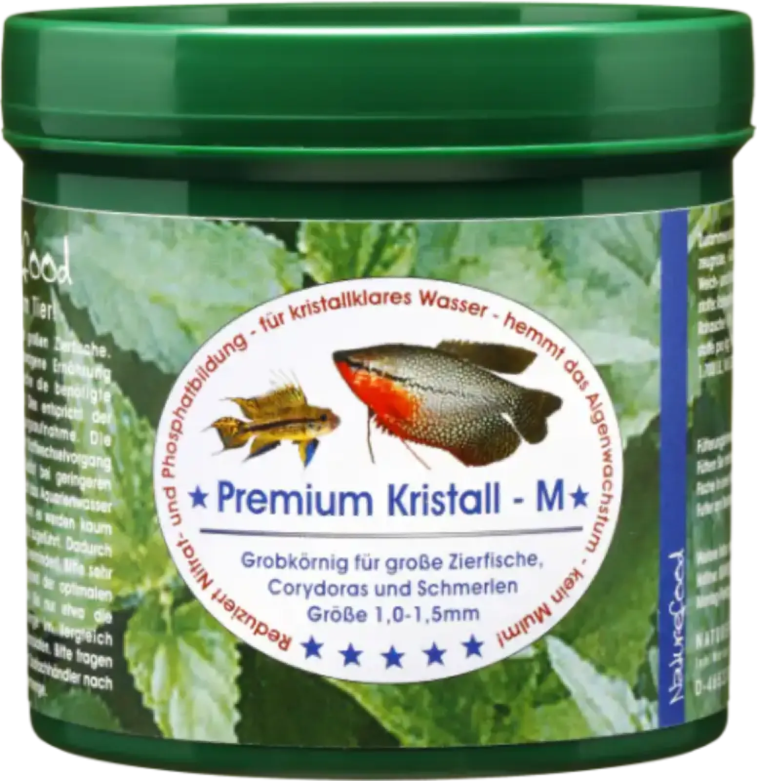 Naturefood Premium Kristall M – Für Zierfische ab 6 cm