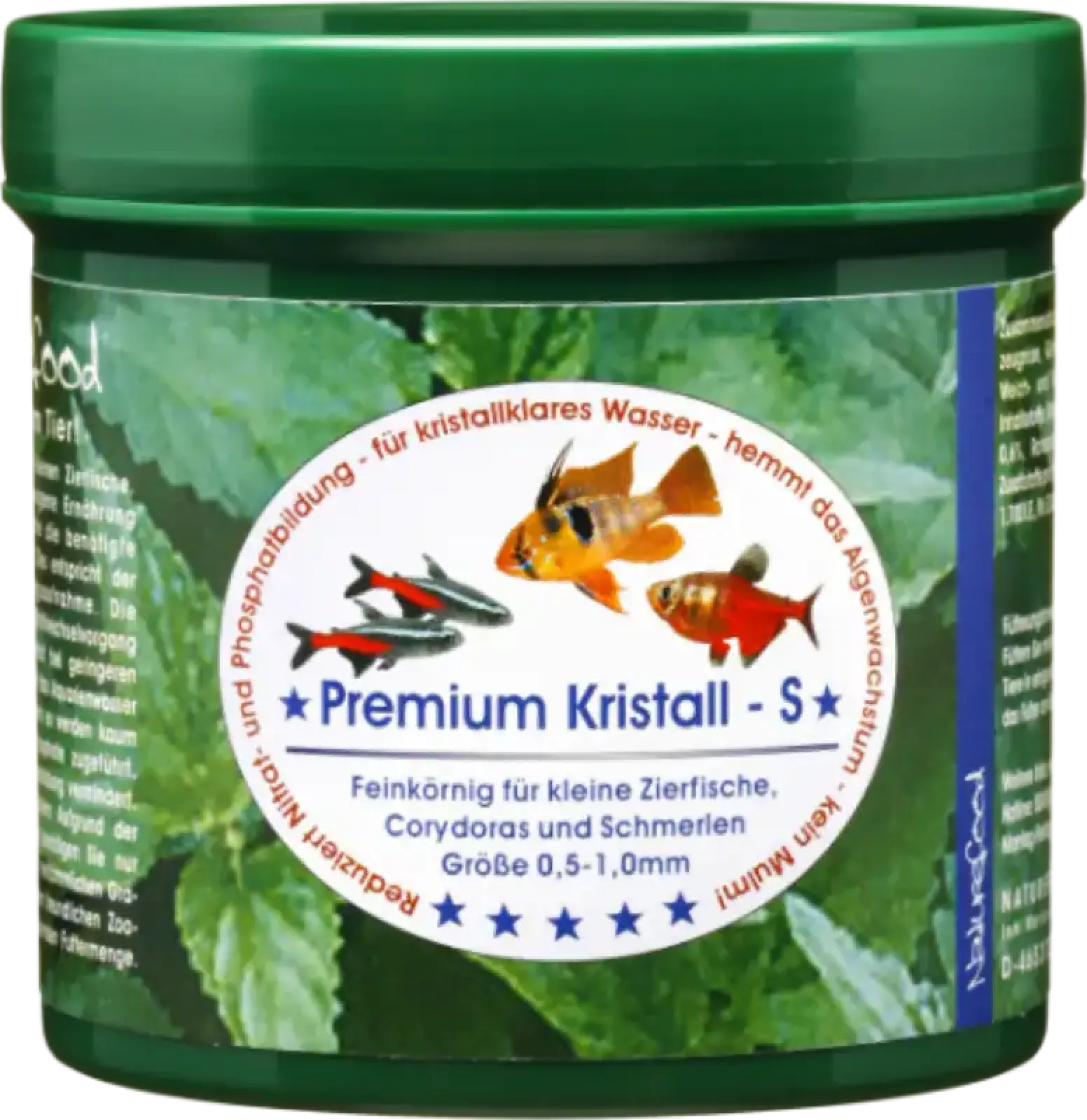 Naturefood Premium Kristall – für Fische bis 6 cm