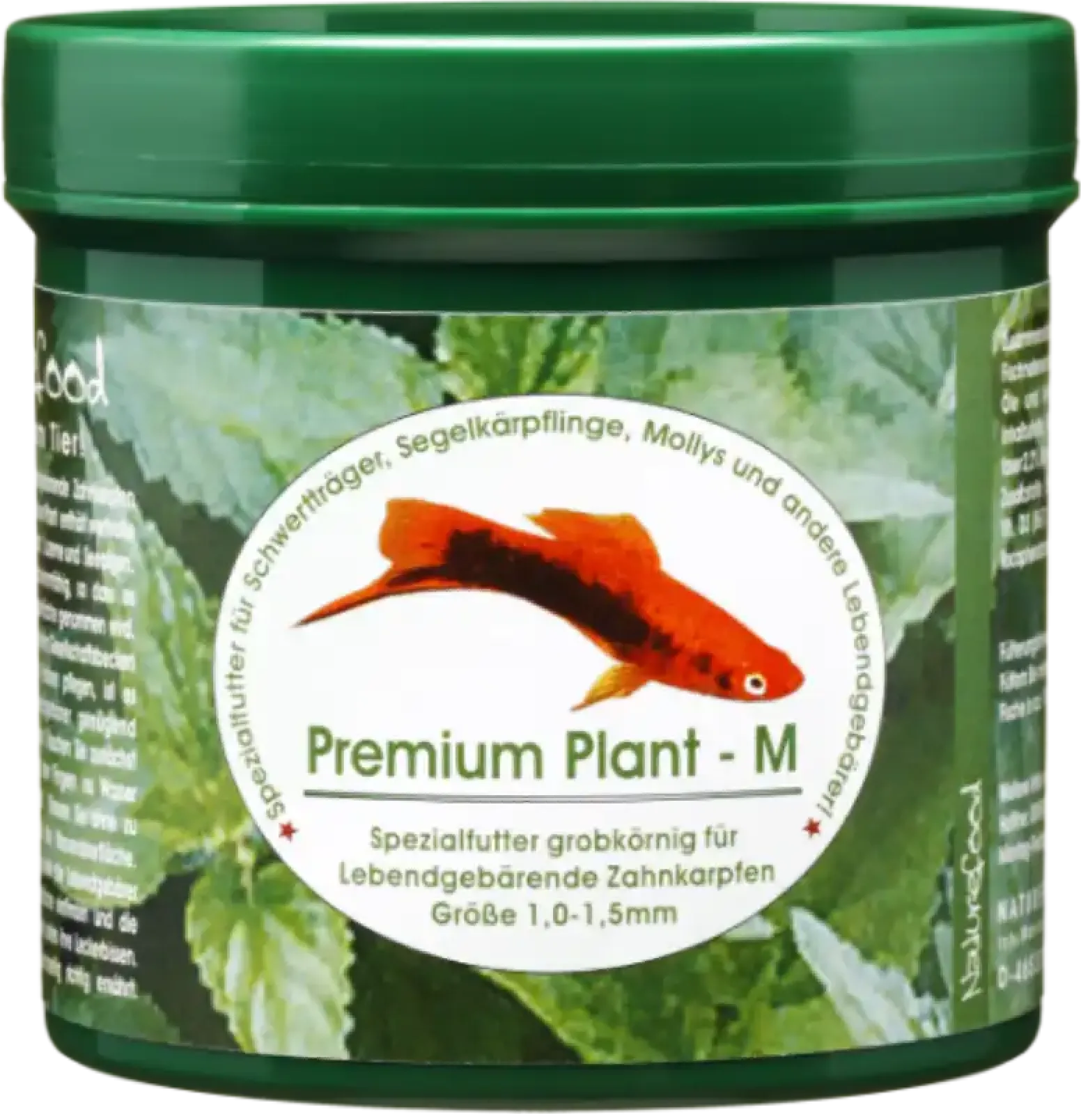 Premium Plant M von Naturefood für Guppys, Platys und Mollys