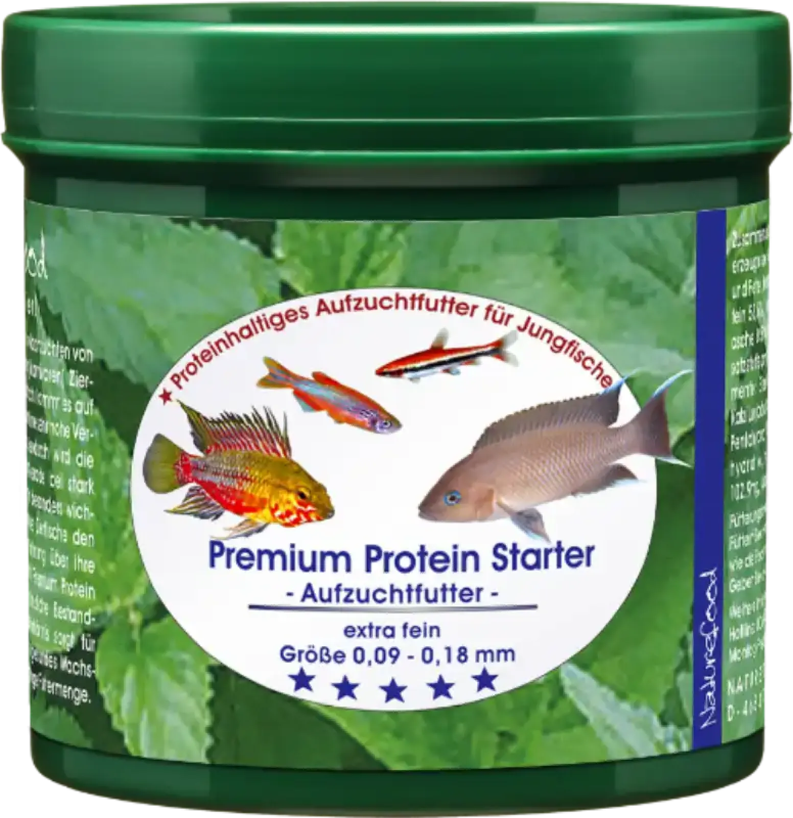 Jungfischfutter mit erhöhtem Proteingehalt von Naturefood