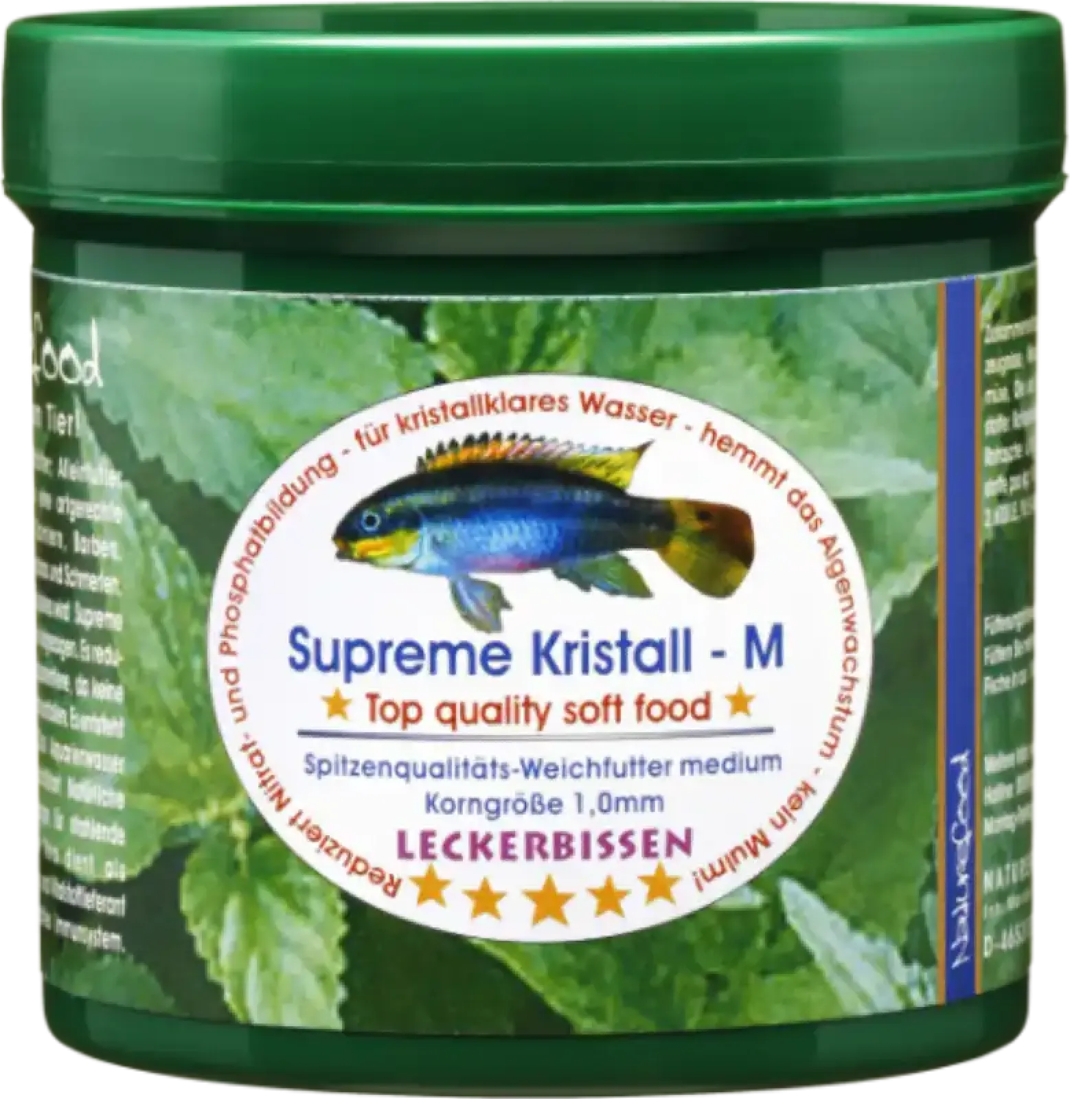Weichgranulat für Zierfische von Naturefood