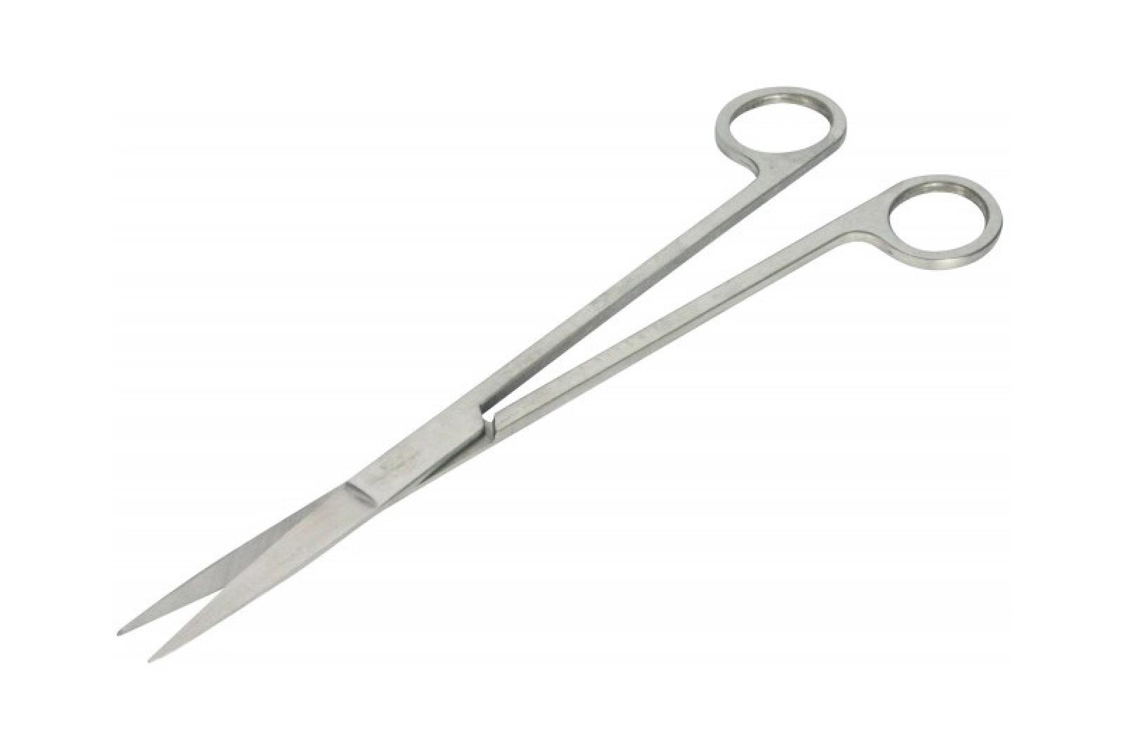 Aquariumschere gerade - Edelstahl - 25 cm