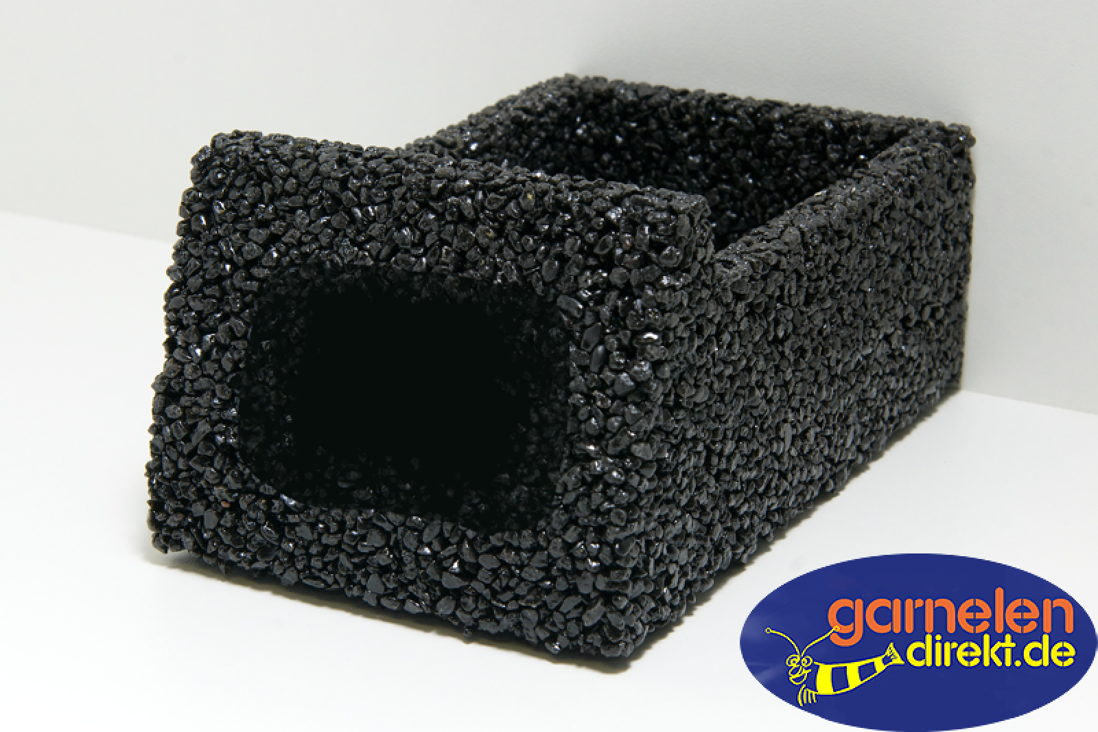 Verbinder mit Welshöhle in schwarz von 3D Fischwelten